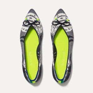 Botanical Navy Rothy's Bow Point